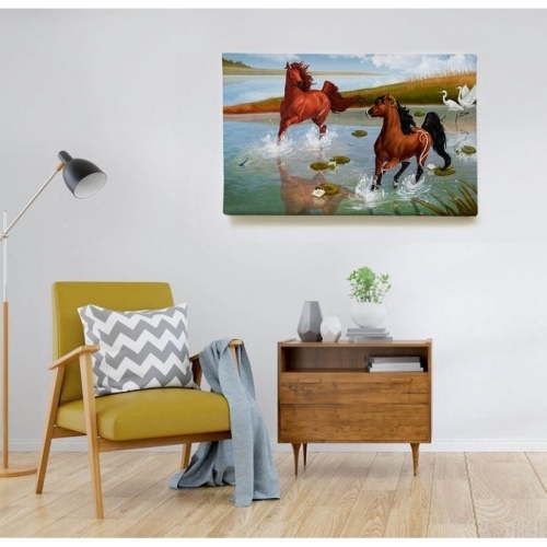 Galops dans l'eau  - SWEET MURALE