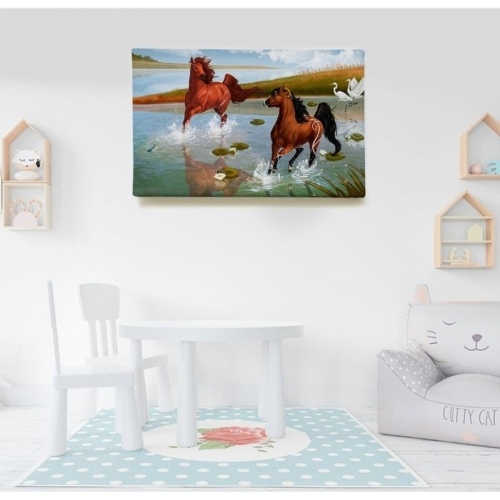 Gallops in the water  - SWEET MURALE