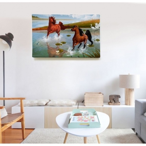 Gallops in the water  - SWEET MURALE