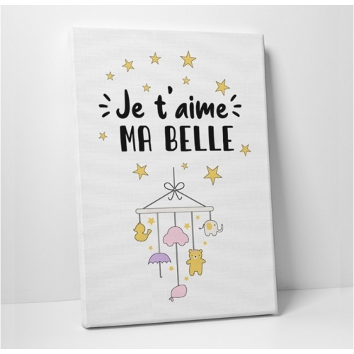 Je t'aime ma belle -  Illustrations - SWEET MURALE