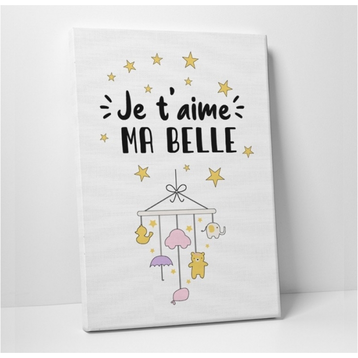Je t'aime ma belle -  Illustrations - SWEET MURALE
