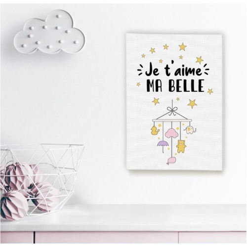 Je t'aime ma belle -  Illustrations - SWEET MURALE