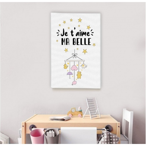 Je t'aime ma belle -  Illustrations - SWEET MURALE