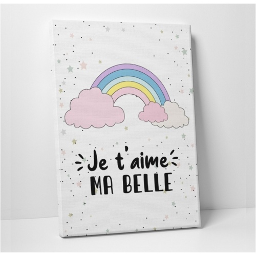 I love you my beautiful Rainbow -  Illustrations - SWEET MURALE