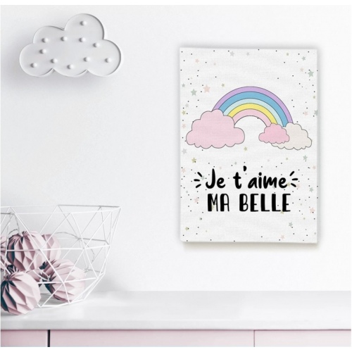 I love you my beautiful Rainbow -  Illustrations - SWEET MURALE