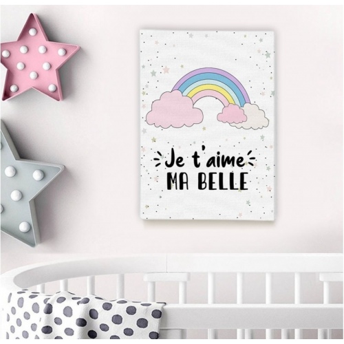 I love you my beautiful Rainbow -  Illustrations - SWEET MURALE