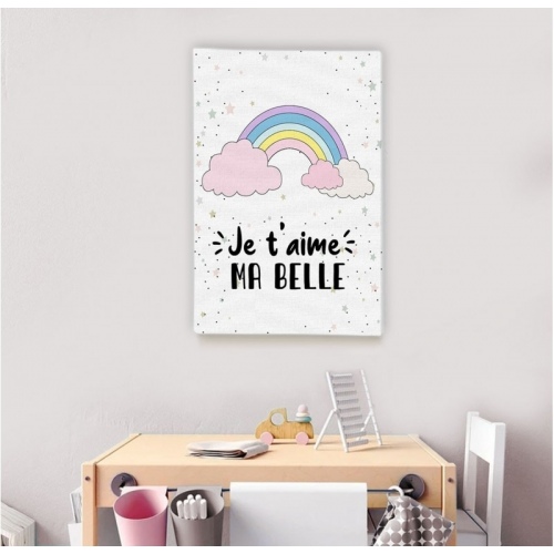 I love you my beautiful Rainbow -  Illustrations - SWEET MURALE