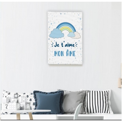 I love you my blue soul -  Illustrations - SWEET MURALE