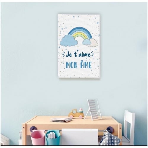 I love you my blue soul -  Illustrations - SWEET MURALE