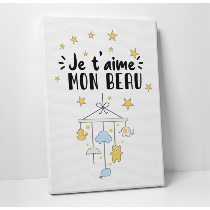 I love you my beau -  Illustrations - SWEET MURALE