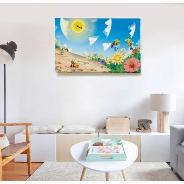 Jersey de coton et Maya l'abeille  - SWEET MURALE