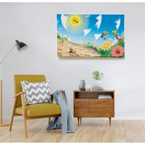 Jersey de coton et Maya l'abeille  - SWEET MURALE