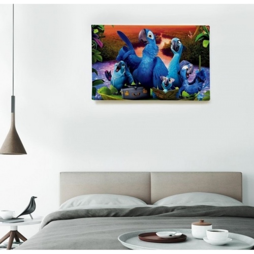 Jewel, Blu and their children  - SWEET MURALE