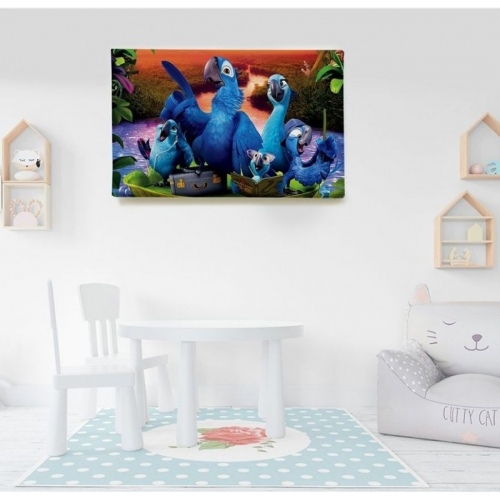 Jewel, Blu and their children  - SWEET MURALE