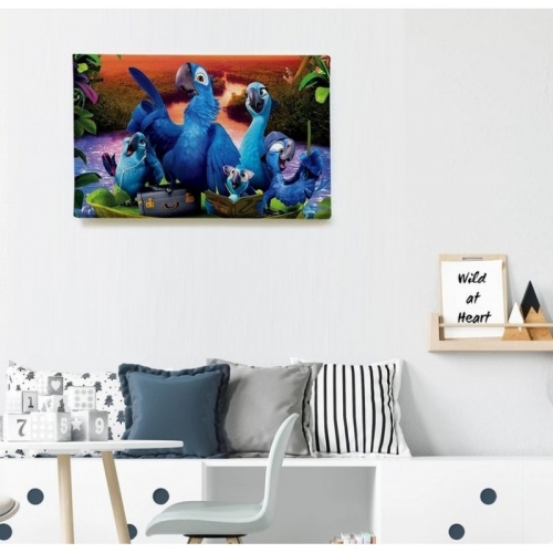 Jewel, Blu and their children  - SWEET MURALE