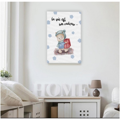 La vie est un cadeau -  Illustrations - SWEET MURALE