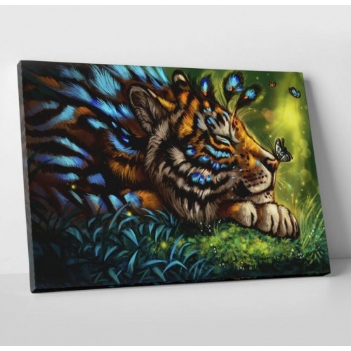 Le Tigre et Le Papillon  - SWEET MURALE