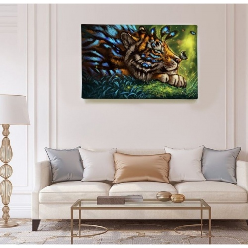 Le Tigre et Le Papillon  - SWEET MURALE