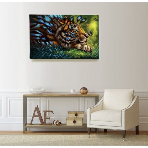 Le Tigre et Le Papillon  - SWEET MURALE