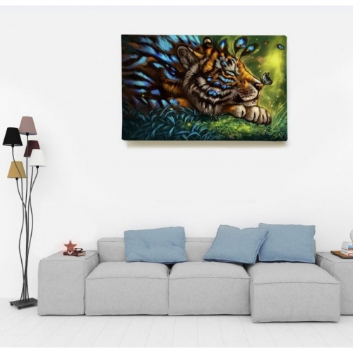 Le Tigre et Le Papillon  - SWEET MURALE