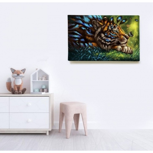 Le Tigre et Le Papillon  - SWEET MURALE