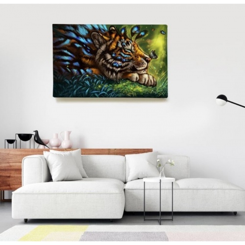 Le Tigre et Le Papillon  - SWEET MURALE