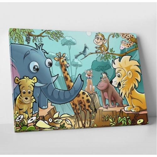 Les animaux de la Jungle  - SWEET MURALE