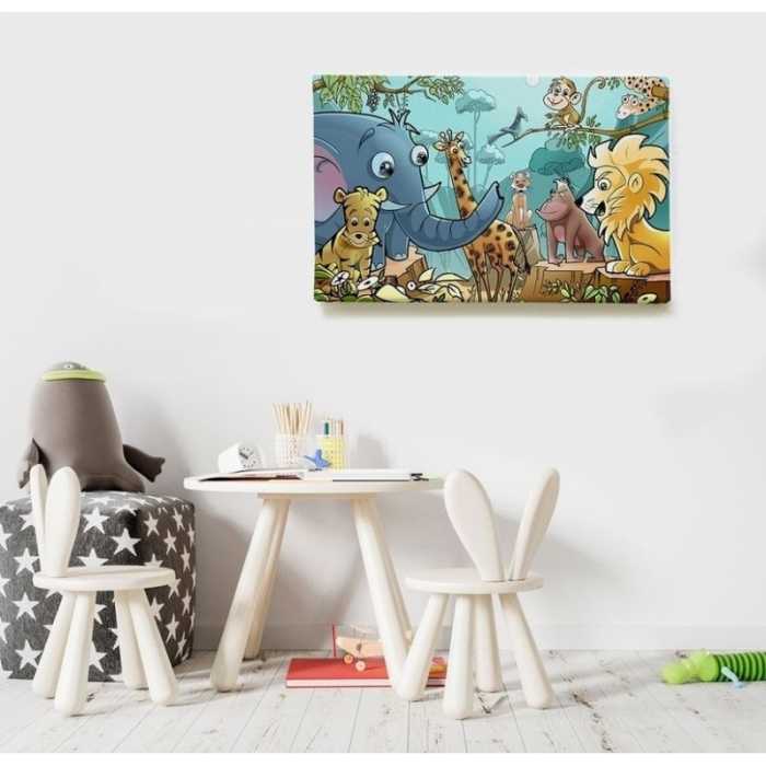 Les animaux de la Jungle  - SWEET MURALE
