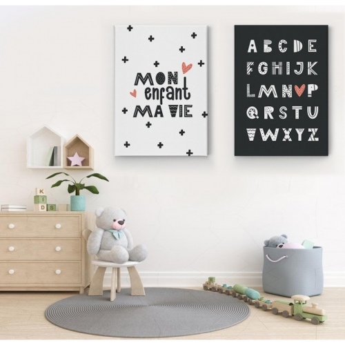 2 panneaux Mon enfant Ma vie -  Accueil - SWEET MURALE