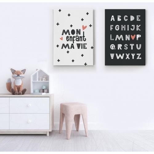 2 panneaux Mon enfant Ma vie -  Accueil - SWEET MURALE