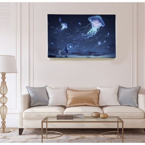 Méduses dans les airs  - SWEET MURALE