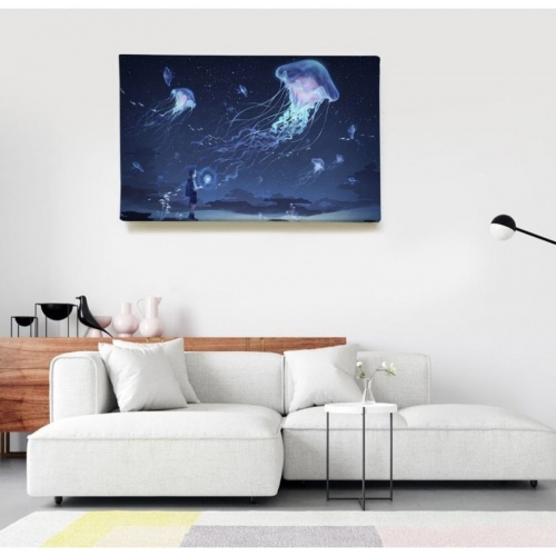 Méduses dans les airs  - SWEET MURALE