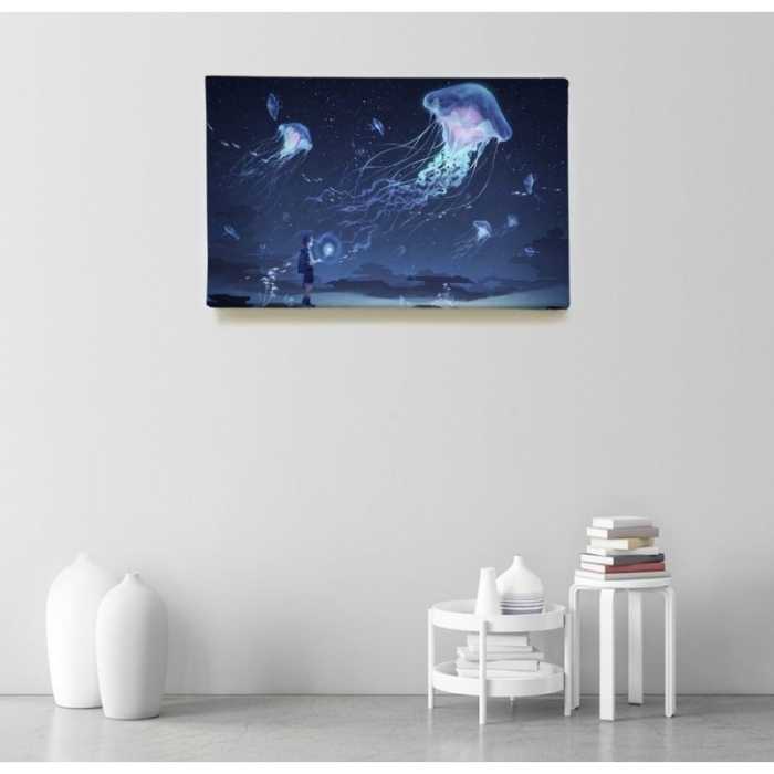 Méduses dans les airs  - SWEET MURALE