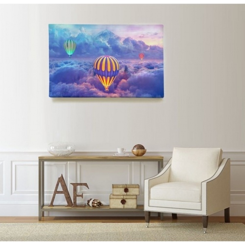 Montgolfières colorées  - SWEET MURALE