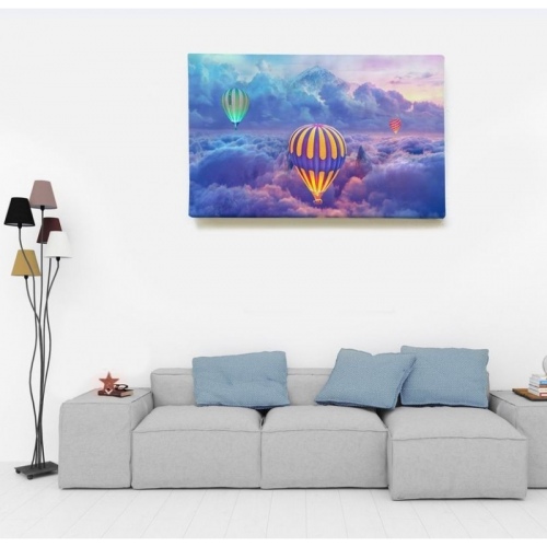 Montgolfières colorées  - SWEET MURALE