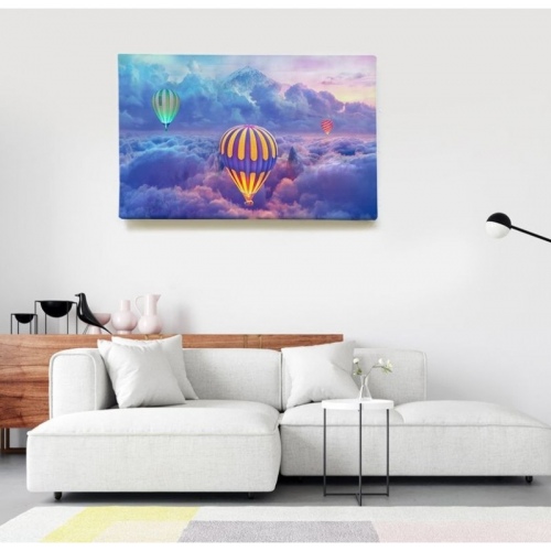 Montgolfières colorées  - SWEET MURALE