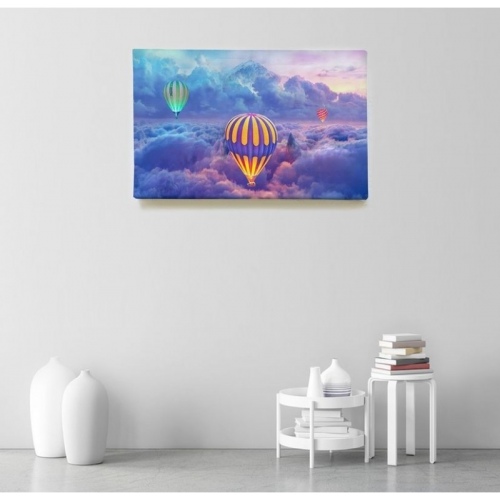 Montgolfières colorées  - SWEET MURALE