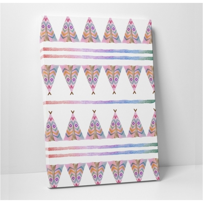 Tipi Mosaic -  Illustrations - SWEET MURALE