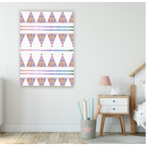 Tipi Mosaic -  Illustrations - SWEET MURALE
