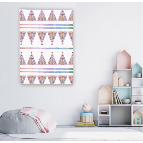 Tipi Mosaic -  Illustrations - SWEET MURALE