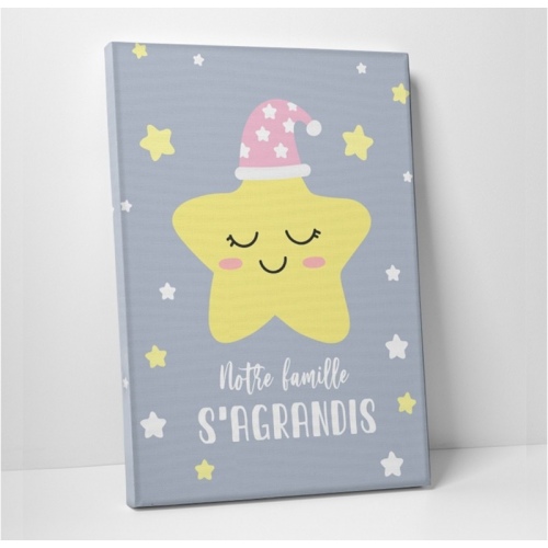 Our family is growing -  Illustrations - SWEET MURALE