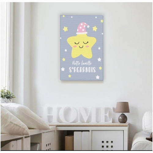 Our family is growing -  Illustrations - SWEET MURALE