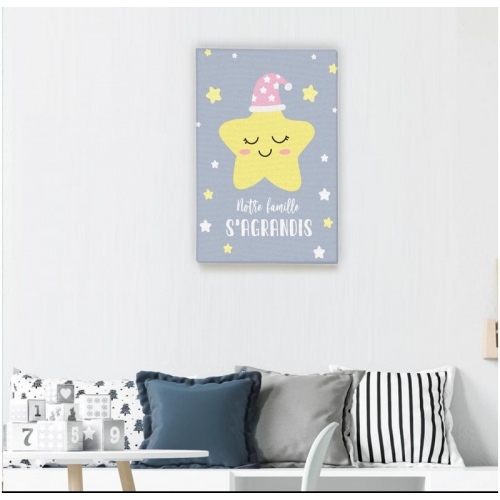 Our family is growing -  Illustrations - SWEET MURALE