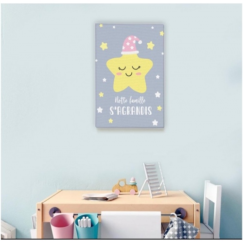 Our family is growing -  Illustrations - SWEET MURALE