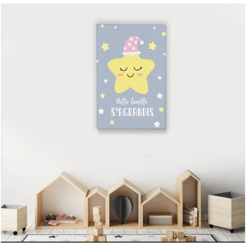 Our family is growing -  Illustrations - SWEET MURALE