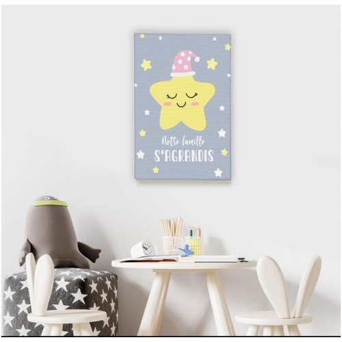 Our family is growing -  Illustrations - SWEET MURALE