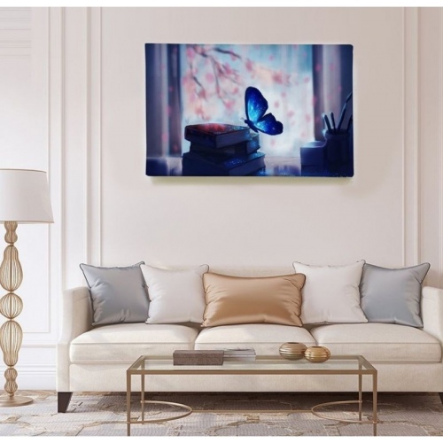 Papillon bleu  - SWEET MURALE