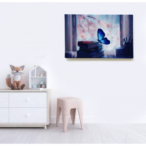 Papillon bleu  - SWEET MURALE