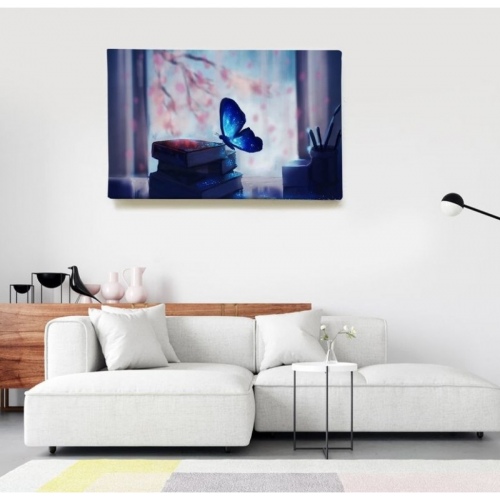 Papillon bleu  - SWEET MURALE