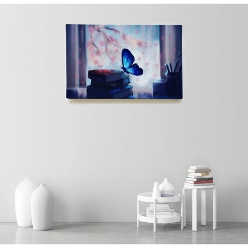 Papillon bleu  - SWEET MURALE